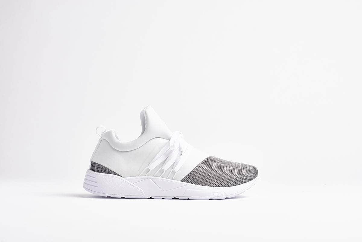 ARKK Collection Raven Mesh S-E15 White Grey - Men Raven White